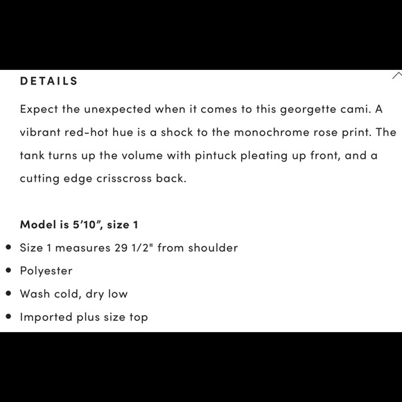 Torrid Floral Georgette Crisscross Cami - Picture 4 of 9